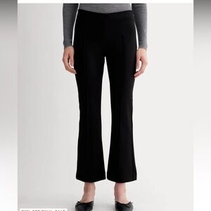 Everlane the dream kick flare black pants trousers minimalist crop large new